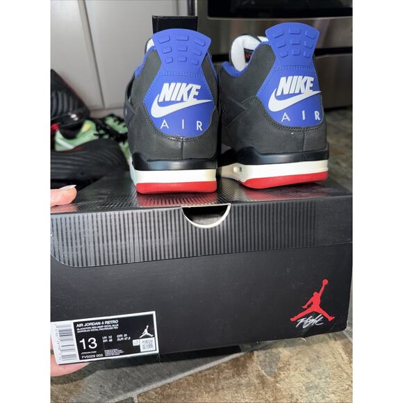 Size 13 - Air Jordan 4 Retro Rare Air - White Lettering main image 6